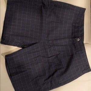 Black/gray nautica dress shorts